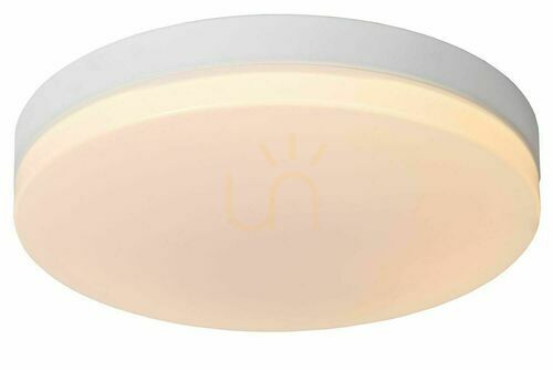 Sprawdź Plafon łazienkowy Lucide Biskit LED 36W 40 cm biały IP44