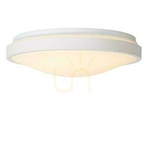 Plafon łazienkowy Lucide DASHER LED z czujnikiem ruchu i zmierzchu, biały, Ø 34,8 cm, 18 W, IP44, 79110/35/31 small 2