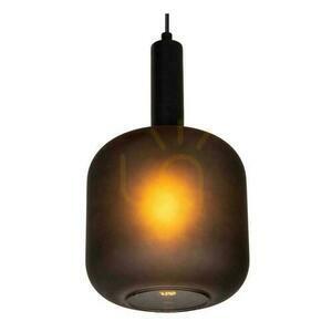 Lampa wisząca Lucide ELOISE czarna szklana 21 cm E27 45405/01/30 small 2