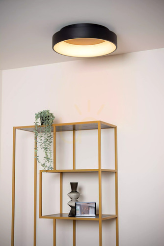 Sprawdź Plafon Lucide Mirage czarny LED 33W 45 cm metal 36114/27/30