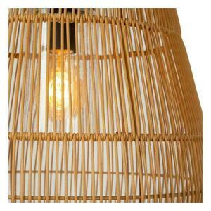 Lampa zewnętrzna wisząca Lucide Nerida drewno jasne ciemne IP44 E27 35 cm 03844/01/72 small 4