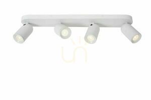 Reflektorek Lucide PUNCH 4xGU10 biały metal 63 cm 13958/04/31 small 6