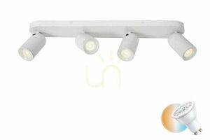 Reflektorek Lucide PUNCH 4xGU10 biały metal 63 cm 13958/04/31 small 0