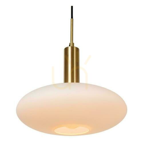 Sprawdź Lampa wisząca Lucide SINGALA 3xE27 złota szklana nowoczesna 126 cm 25413/03/02