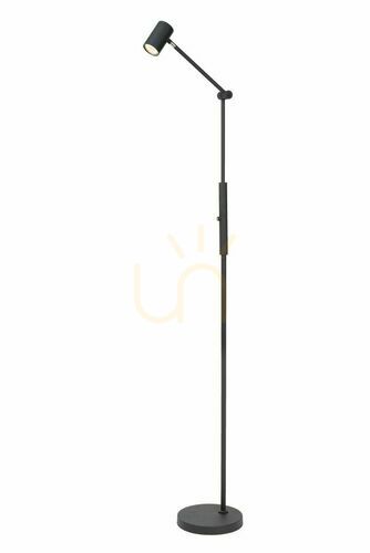 Sprawdź Lampa podłogowa LED Lucide TIPIK czarna metalowa 36722/03/30