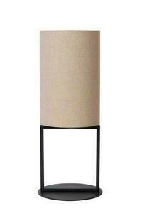 Lampa stołowa Lucide Herman beżowa Japandi E27 50 cm 30562/81/38 small 1