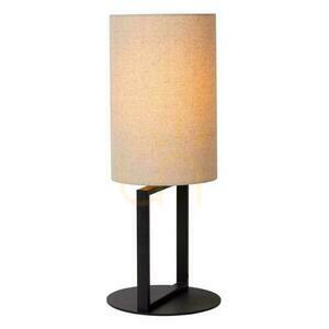 Lampa stołowa Lucide Herman beżowa Japandi E27 50 cm 30562/81/38 small 2