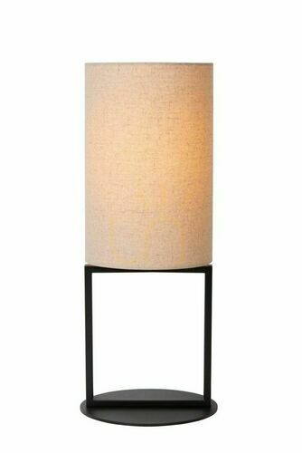 Sprawdź Lampa stołowa Lucide Herman beżowa Japandi E27 50 cm 30562/81/38