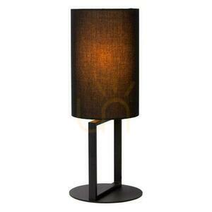 Lampa stołowa Lucide HERMAN czarna Japandi 50 cm E27 30562/81/30 small 2