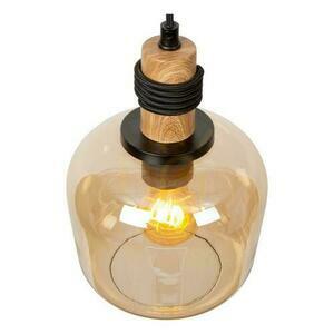 Lampa wisząca Lucide ILONA 3xE27 bursztynowa szklana retro 70 cm 45408/03/62 small 3