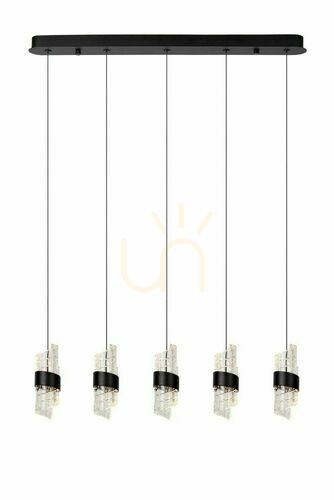 Sprawdź Lampa wisząca Lucide KLIGANDE 13496/35/30 czarna LED 3x7W nowoczesna