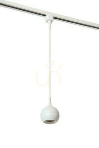 Lampa wisząca do szynoprzewodu Lucide TRACK Favori biała GU10 1-fazowa 09956/01/31 small 1