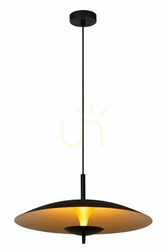 Sprawdź Lampa wisząca Lucide VULCAN czarna złota LED 45 cm 30461/09/30