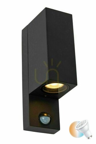 Sprawdź Kinkiet zewnętrzny Lucide ZARO czarny aluminium IP65 2xGU10 69802/02/30