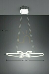 Lampa Wisząca Trio FLY 345619131 small 7
