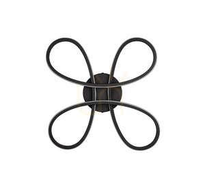 Plafon LED TRIO FLY 645610132, czarny mat, 40 cm, 3000 K small 6