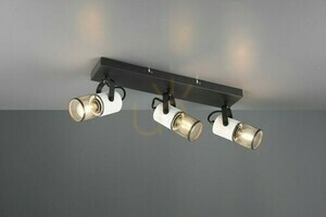 Reflektor sufitowy Trio TOSH 3 × E14 czarno-biały 804300334 small 3