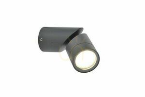 Kinkiet zewnętrzny Lutec Tubon 5198501118 LED 7W szary IP54 small 5