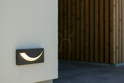 Sprawdź Kinkiet zewnętrzny LED Lutec LUPS 6402801118 ciemnoszary 14 W IP54