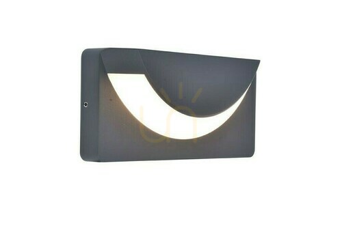 Sprawdź Kinkiet zewnętrzny LED Lutec LUPS 6402801118 szary aluminiowy 14W IP54