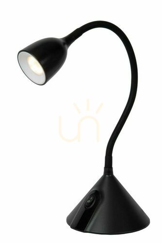 Sprawdź Lampa biurkowa LED Lucide Milo czarna 3,2W 420 lm 3000K 18673/03/30