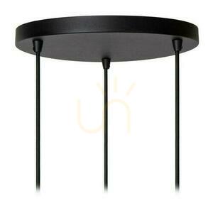 Lampa wisząca Lucide ROSAS 3xE27 czarna złota 43 cm metalowa small 4