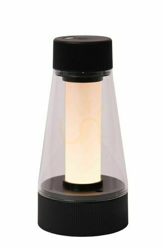 Sprawdź Lampa stołowa LED Lucide LORALI czarna 16 cm IP44 45500/01/30