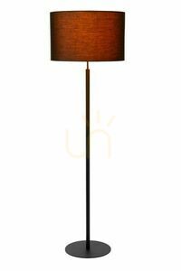 Lampa podłogowa Lucide MAYA czarna złota Japandi 150 cm 45709/81/30 small 0