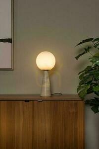 Lampa stołowa Lucide EVIN szara szkło marmur Japandi 05551/01/61 small 1