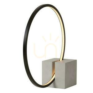 Lampa stołowa Lucide CIRKELIS czarna LED 6W aluminiowa 32 cm 05555/06/30 small 1
