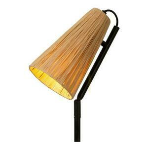 Lampa podłogowa Lucide Bensen rattan drewno czarna Japandi 152 cm 05753/81/73 small 1