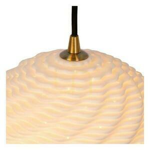 Lampa wisząca Lucide Bina 3xE27 biała porcelana Japandi 40 cm 13451/03/31 small 2