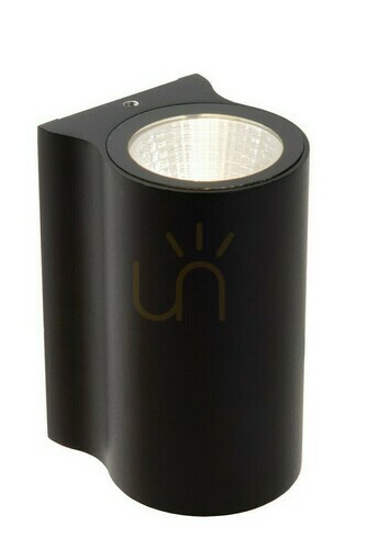 Sprawdź Kinkiet zewnętrzny Lucide AKRA czarny LED aluminium IP54 6W 3000K 33801/06/30