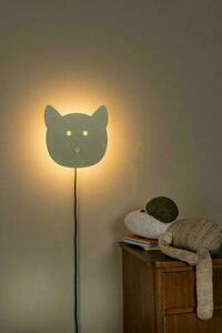 Kinkiet LED Lucide CHARLIE zielony metalowy do pokoju dziecka 5W 500 lm 44204/08/33 small 1