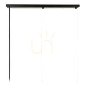 Lampa wisząca Lucide ALMELO 3xE27 czarna złota metalowa 92 cm small 3