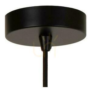 Lampa wisząca Lucide Almelo czarna i złota metalowa 40 cm E27 small 5