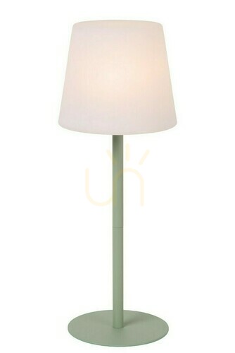 Sprawdź Lampa zewnętrzna stojąca Lucide Tyon zielona LED IP65 41 cm
