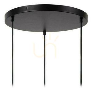 Lampa wisząca Lucide JESSICA czarna Japandi 3xE27 35,5 cm small 3