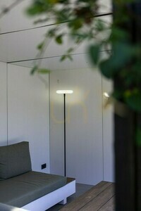 Lampa zewnętrzna stojąca solarna Lutec Pops czarna LED 5,1W 173,5 cm small 4