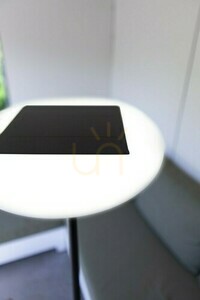 Lampa zewnętrzna stojąca solarna Lutec Pops czarna LED 5,1W 173,5 cm small 6