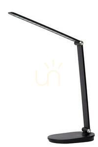 Lampka biurkowa LED Lucide Aldwin czarna 8W touch dimmable 24610/08/30 small 1