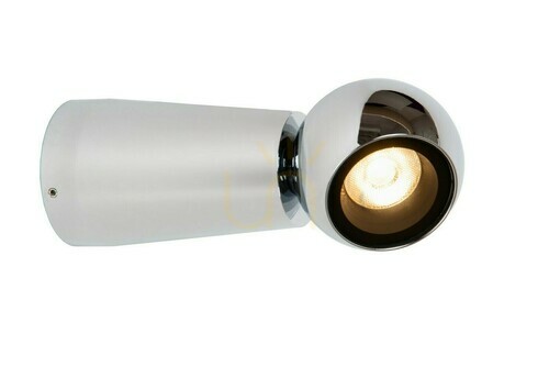Sprawdź Kinkiet Lucide IPSOS LED 5W IP54 srebrny aluminium 33200/05/11