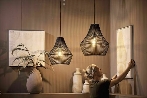 Sprawdź Lampa Wisząca Cornélie Bambusowa EKO  BOHO