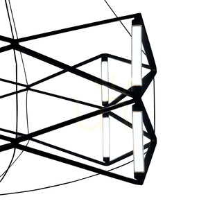 Lampa wisząca SPACE LED czarna 60 cm small 6
