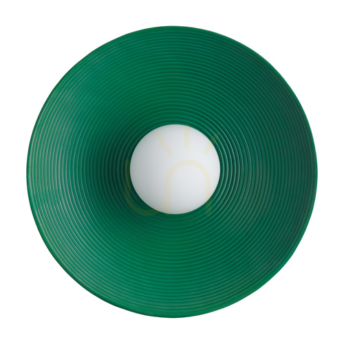 Sprawdź Lampa ścienna ILUSIONI zielona 26 cm