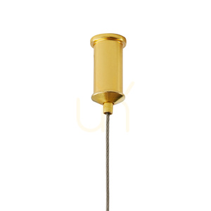 Lampa wisząca CIRCLE 60+80+100 LED złoty połysk na 1 podsufitce small 6