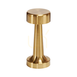 Lampa stołowa TAVOLO A LED dotykowa złota 21 cm small 1