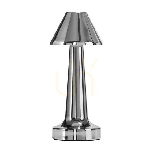 Sprawdź Lampa stołowa TAVOLO B LED dotykowa srebrna 22 cm