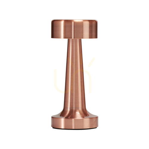 Sprawdź Lampa stołowa TAVOLO A LED dotykowa miedziana 21 cm