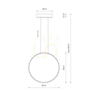 Lampa Wisząca CIRCOLO LED M 11401 Nowodvorski small 7